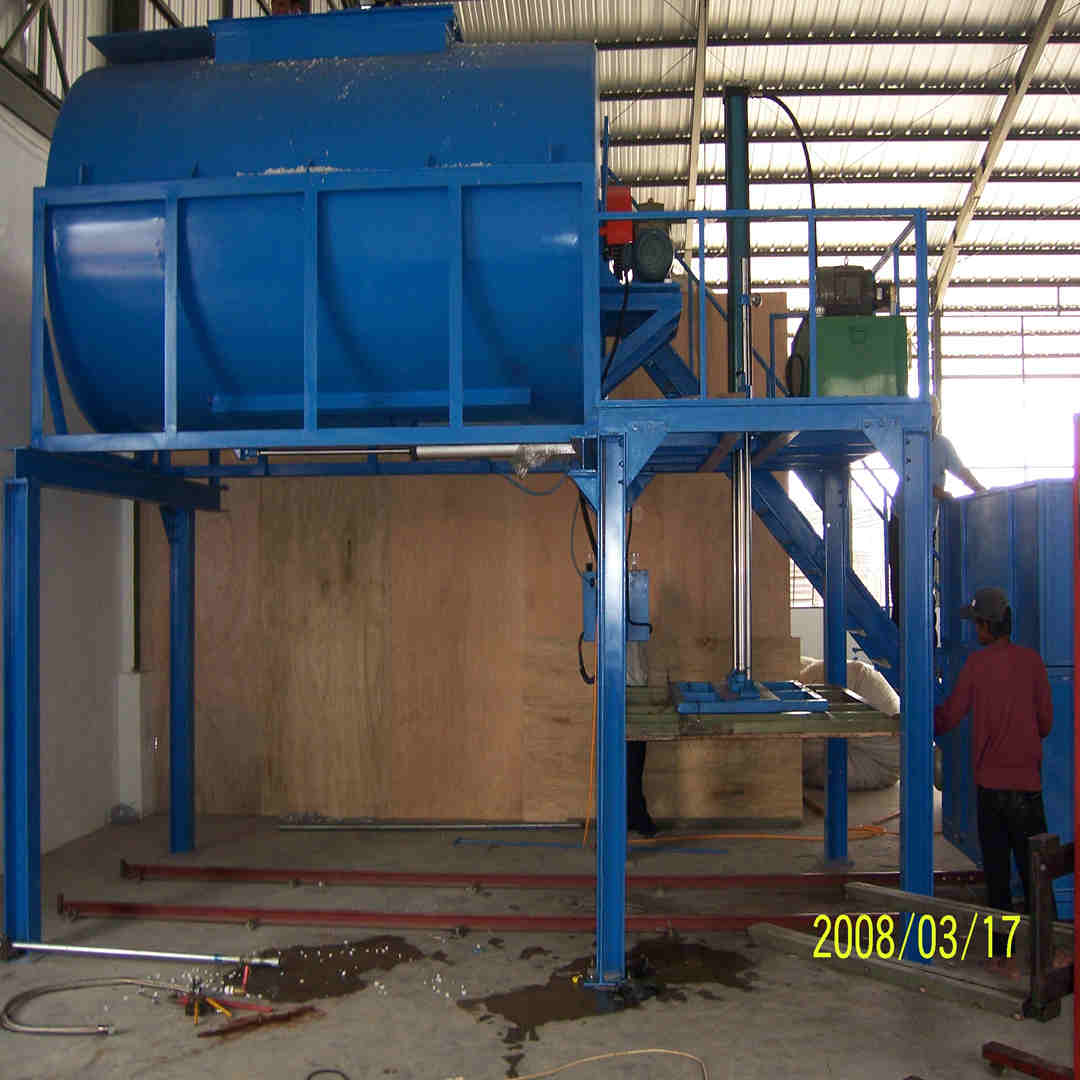 BR-10B 再生海綿機(帶蒸汽)